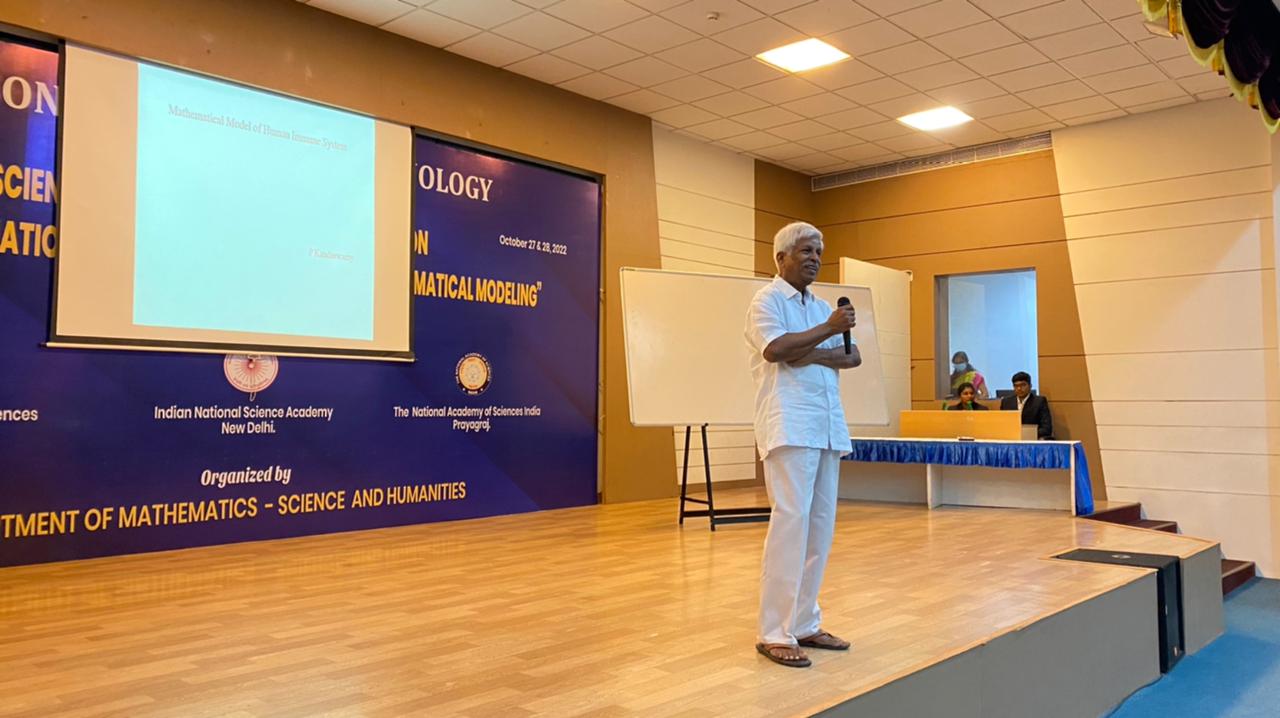 Science Academies’ Lecture on “Differential Equations and