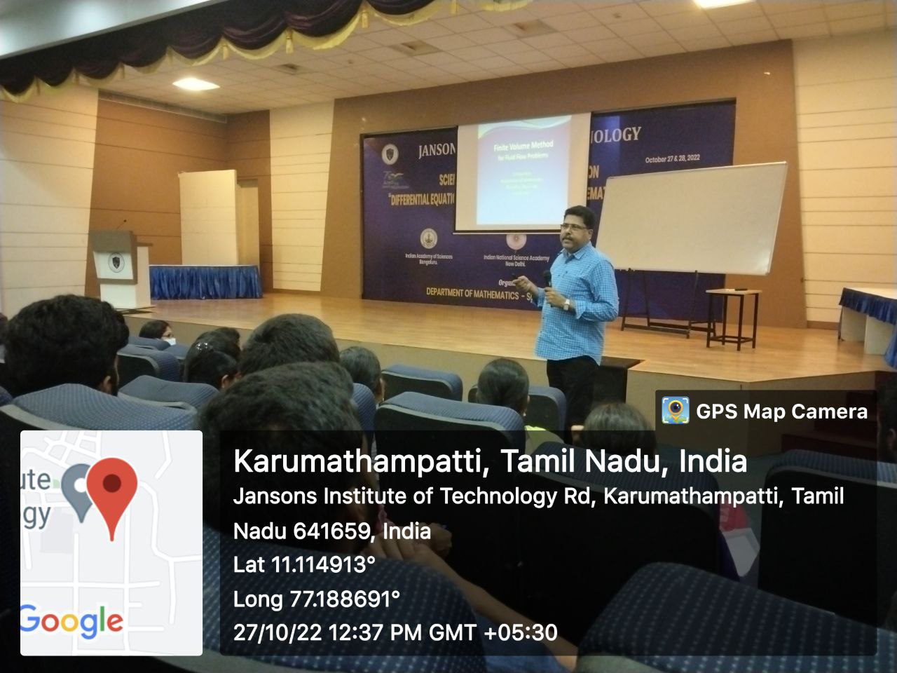 Science Academies’ Lecture on “Differential Equations and