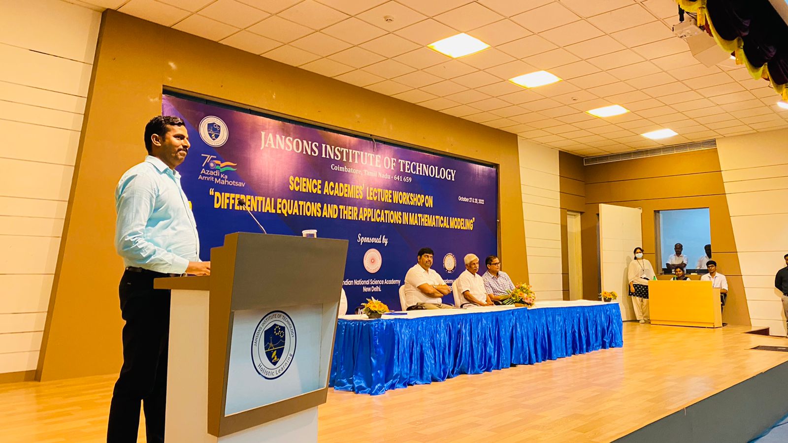 Science Academies’ Lecture on “Differential Equations and